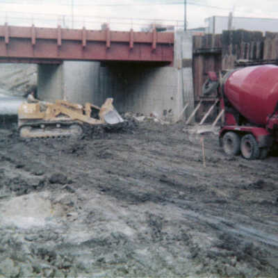 Underpass construction