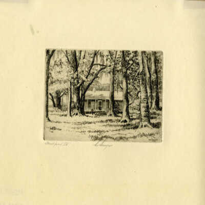 Print, Lee Sturges Etching