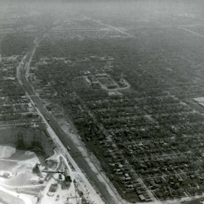 Aerial View of Elmhurst