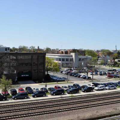 View from First Street Parking Deck