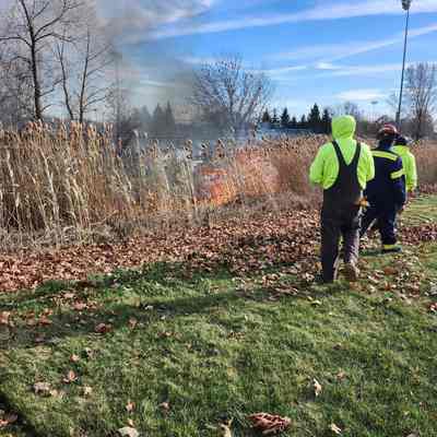 Controlled Burn at Berens Park