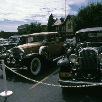 Antique car show