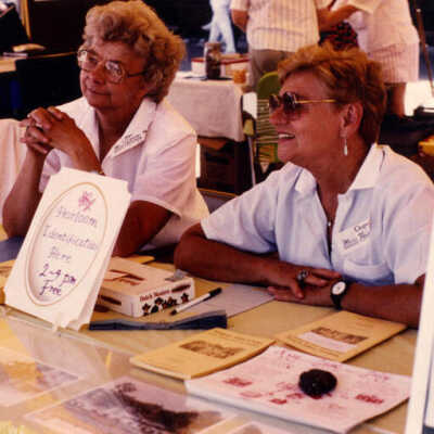 EHM program, Elmfest booth