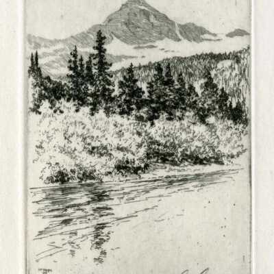 Print, Lee Sturges Etching