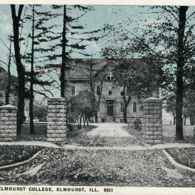 Elmhurst College entrance