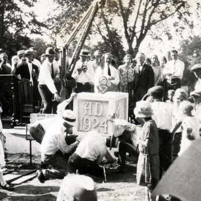 Cornerstone Laying at St. Peter's Church