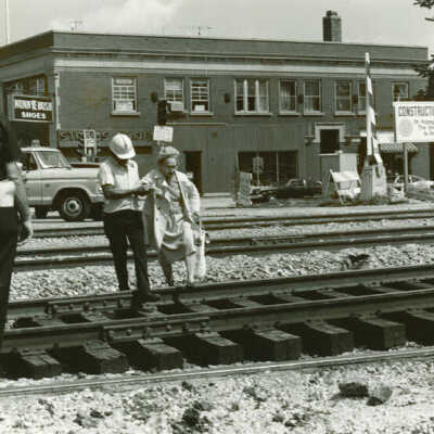 Railroad Underpass Construction