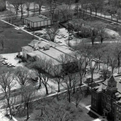 Aerial View of Wilder Mansion
