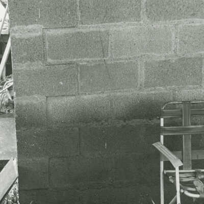 Flood 1972, Water line on a house