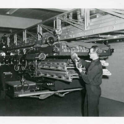 Elmhurst fireman and truck