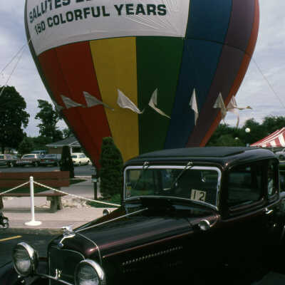 Antique car show