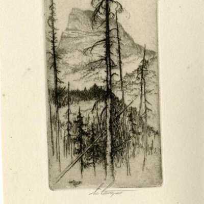 Print, Lee Sturges Etching