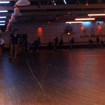 Speed Skating Team at the Elm Skating Rink