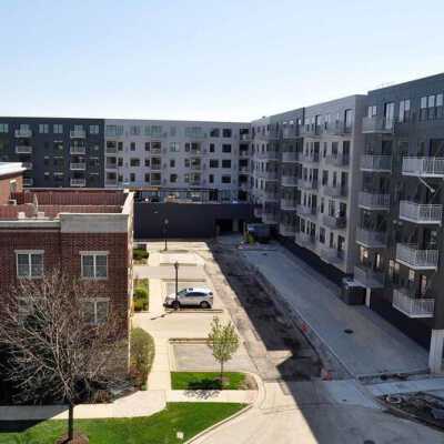 View from First Street Parking Deck