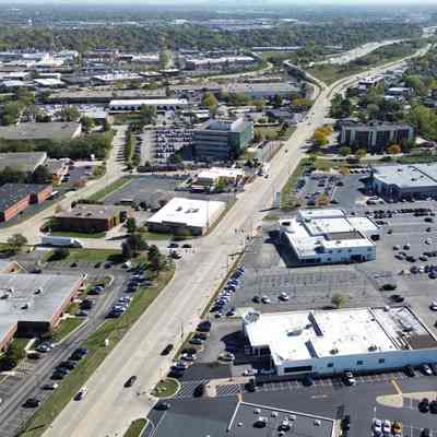 Aerial View, Lake Street