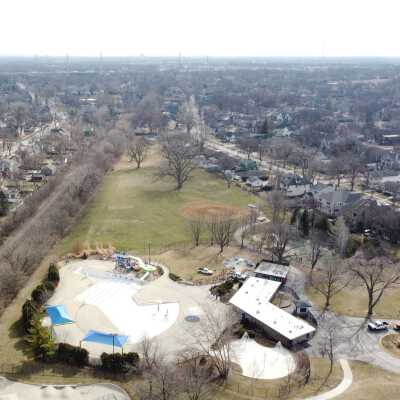 Aerial View, York Commons Park