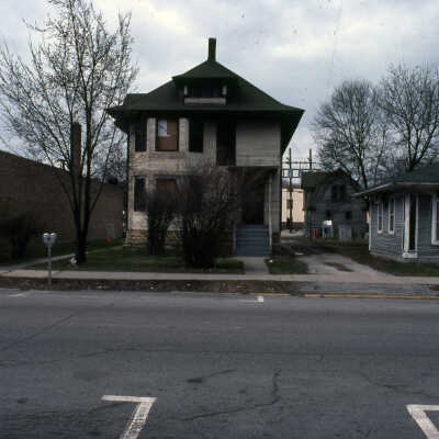 House and Bert Weller Realty about 200 N. York Street
