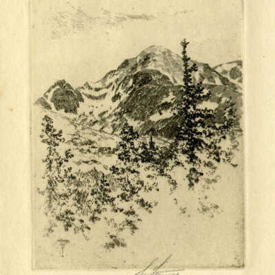 Print, Lee Sturges Etching