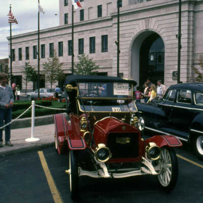 Antique car show