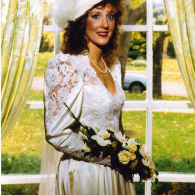 Karen Hass Brown, bridal portrait