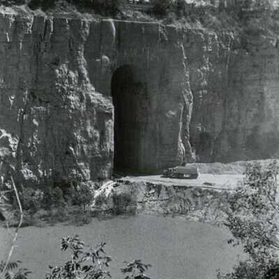 Elmhurst-Chicago Stone Company Quarry "Key Hole Tunnel"