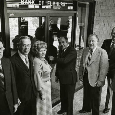 Bank of Elmhurst entrance
