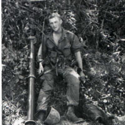 U.S. Marine Richard Weber in Vietnam