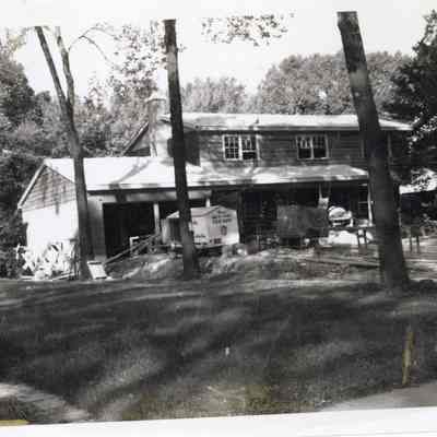House at 346 Prospect Avenue, construction
