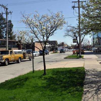 Second Street from N. Larch Ave