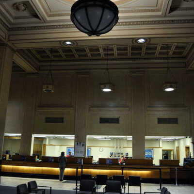 Fifth Third Bank, Interior, 105 S. York Street