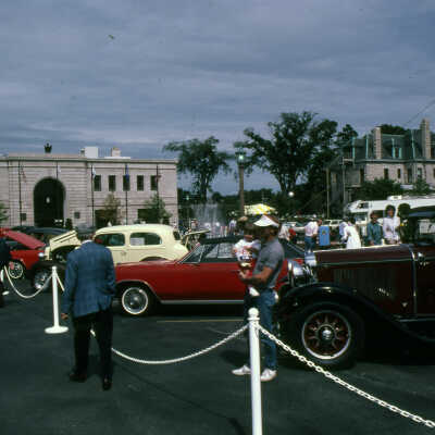 Antique car show