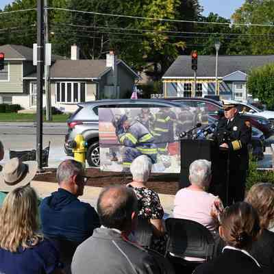 First Responders Memorial Dedication