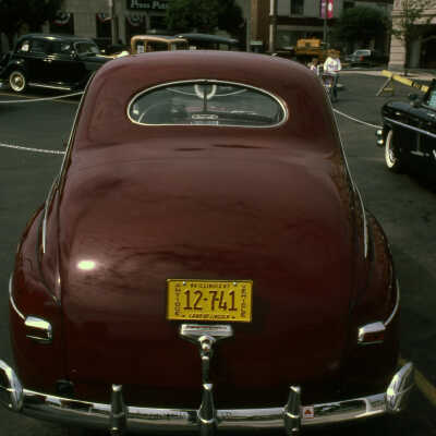Antique car show