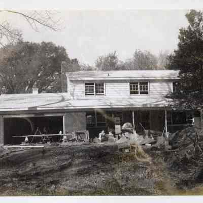 House at 346 Prospect Avenue, construction