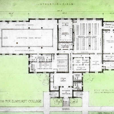 Elmhurst College, Gymnasium Floorplan