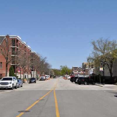 Addison Avenue from Second Street