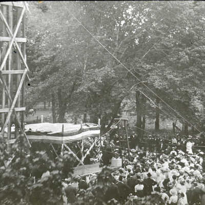 Elmhurst College, Gymnasium cornerstone laying ceremony