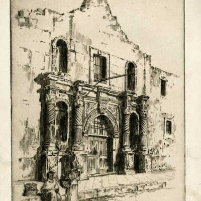 Print, Lee Sturges Etching