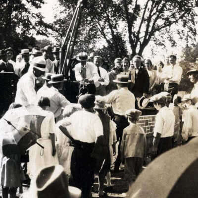 Cornerstone Laying at St. Peter's Church