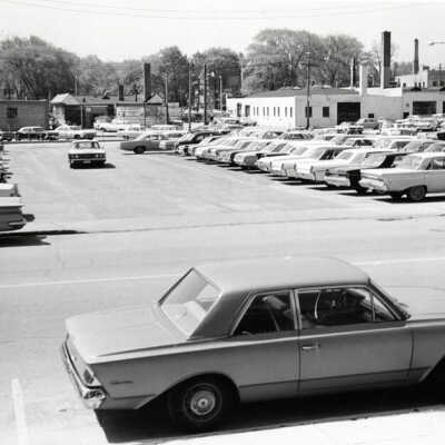 Schiller Street parking lot