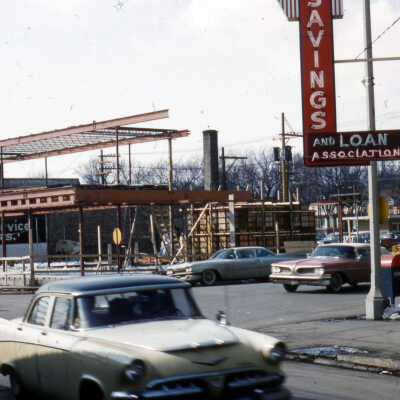 Elmhurst Federal Savings and Loan, 100 Addison Avenue, under construction