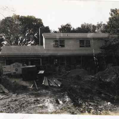 House at 346 Prospect Avenue, construction