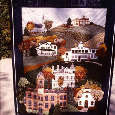 Elmhurst Piecemakers Sesquicentennial Quilt