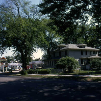 S.York Street, looking north at Marion Street
