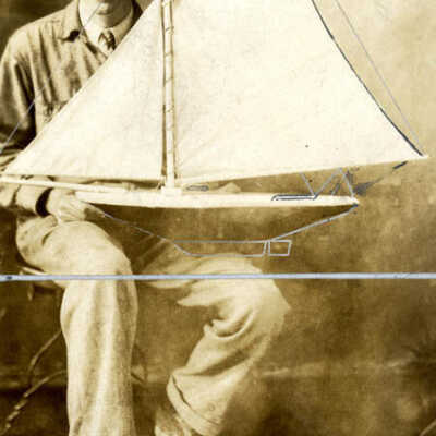 Boy Scouts, model boat project