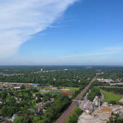Aerial View of West Elmhurst