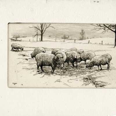 Print, Lee Sturges Etching