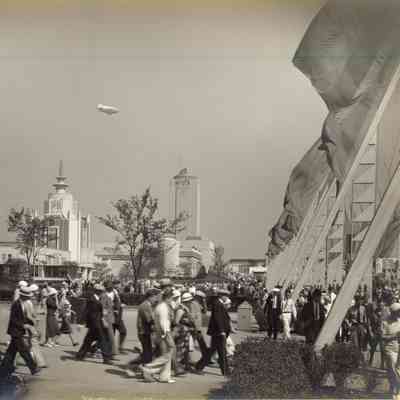 Century of Progress Sidewalk Scene