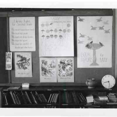Washington School, classroom