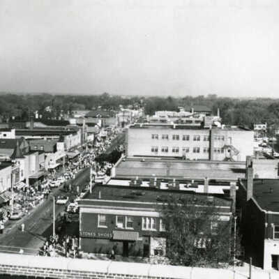 York Community High School Homecoming parade, 1964